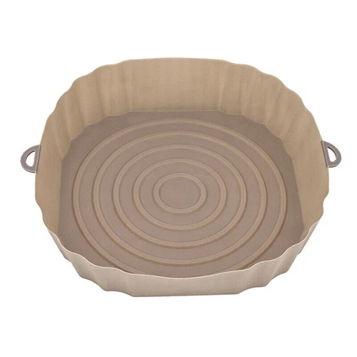 Air Fryer Silicone Pot Basket Oven Baking Tray Non Stick Liners Replacements SML - Picture 13 of 14