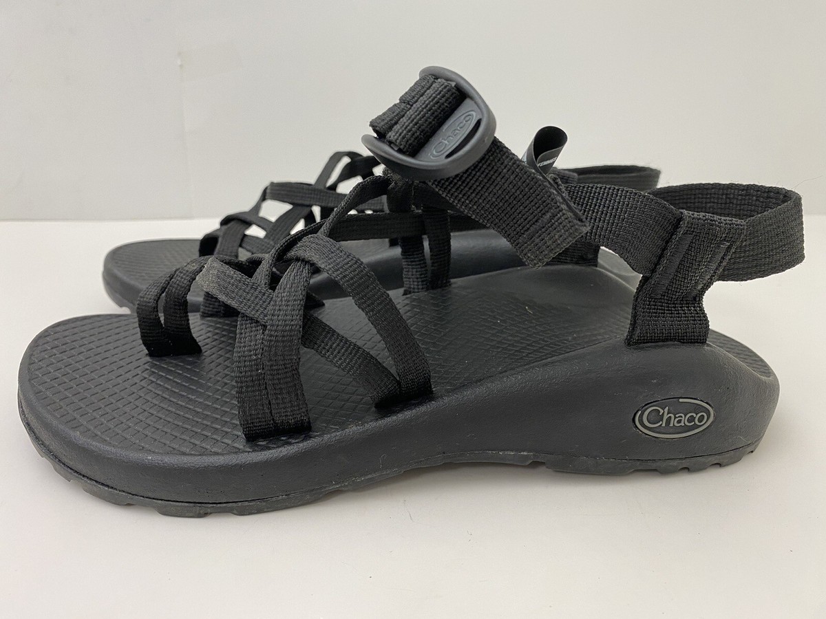 さたこ  Chaco ZX2 Classic Water Sport Sandals Black Strappy Women Size 8