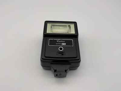 Vivitar auto 215 analog Blitzgerät Aufsteckblitz Flash Licht