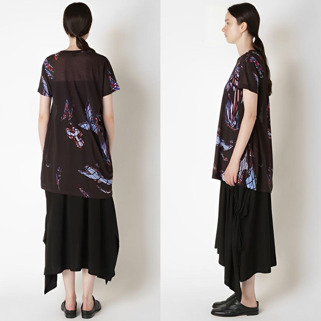 Y's 21SS STAINED G P UNBALANCED T 黒2 Ys 21SS STAINED G P UNBALANCED T Black 2 | eBay