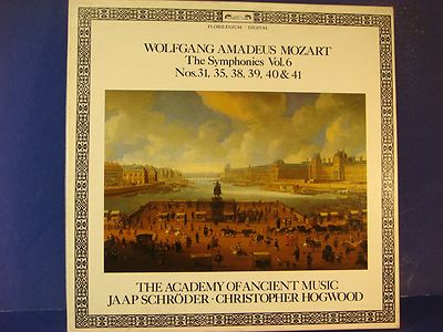 Wolfgang Amadeus Mozart,Symphonies Vol 6,Nos 31,35,R 21509