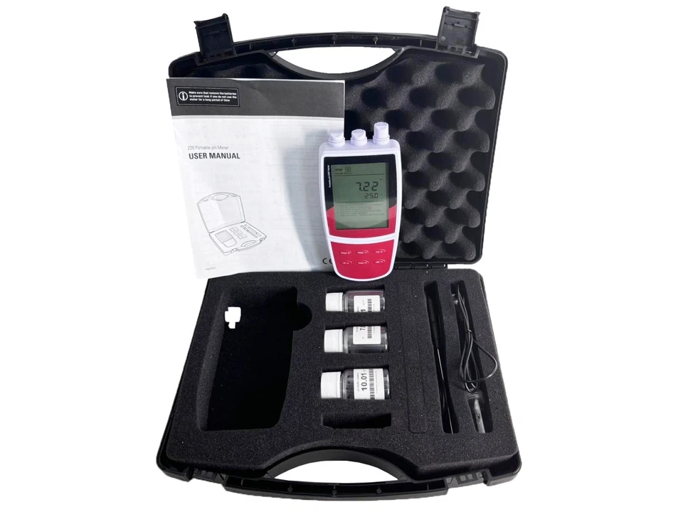 PH Meter mV Tester With Temperature Display -2~20.00pH Range Portable PH Meter - Image 4 of 4