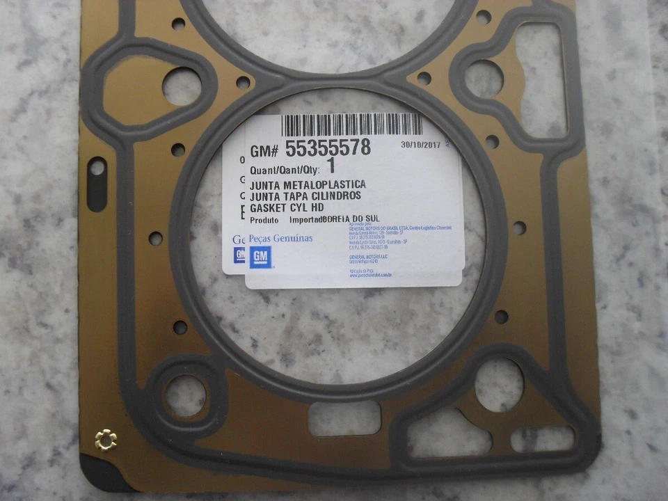 JUNTA DE CULATA GM para Chevrolet Sonic Cruze Aveo Pontiac G3 55355578 Foto 3 de 4