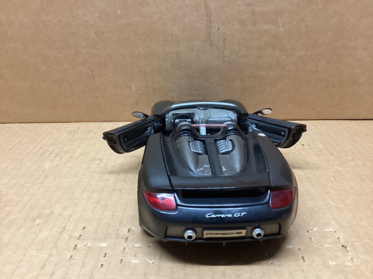 Maisto Porsche Carrera GT Black 1/18 Scale Diecast Model Car | eBay