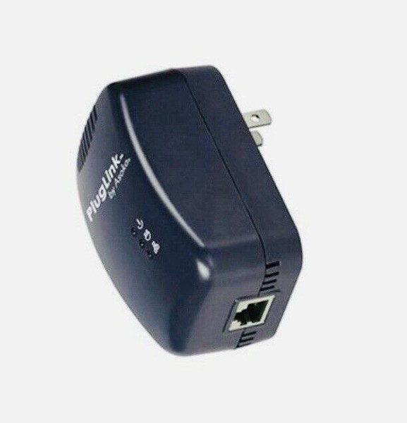 2 Asoka PlugLink 9650 85mbps HomePlug Powerline Adapter for