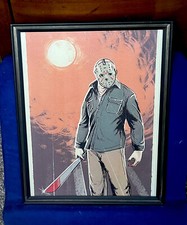 1980 Friday The 13th Jason Voorhees Camp Crystal Lake Print Cardstock 8x11