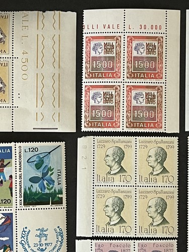 ITALY 1970's - Collection of Blocks - MNH - Picture 3 of 17