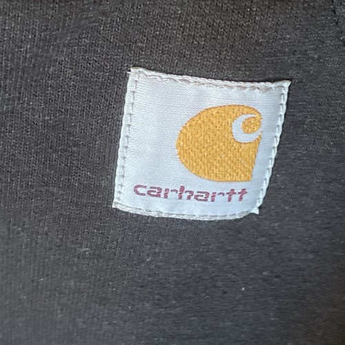 Carhartt Eddie Hoodie Mens 3XL BlackOriginal Fit Sweatshirt Steel America 2020 - Picture 4 of 5