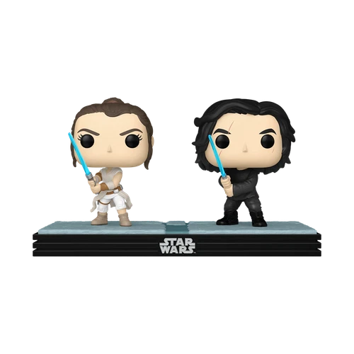 Funko Pop! Moments: Star Wars - Rey & Kylo Ren - Target (Exclusive) #758