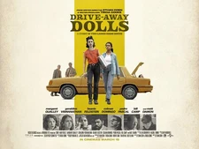 Drive Away Dolls movie poster (c) - Margaret Qualley, Pedro Pascal - 12" x 16"