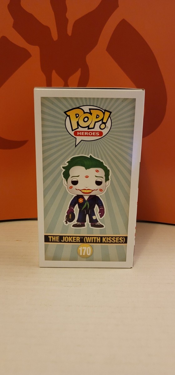 DC Heroes #0170 Funko POP! The Joker w/ Kisses *Chase* (Hot Topic