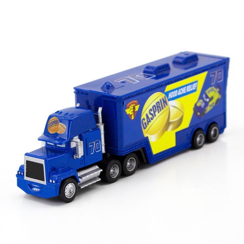 Cars Lightning McQueen Disney 1:55 Hauler Mack Truck & Car Model Toys Toys Gift - Bild 68 von 247