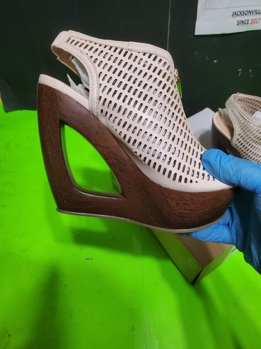 CALL IT SPRING US ARERANNA Wedge Sandal Women's WOOD Size 7 - Picture 9 of 17