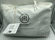 Threadmill Luxury Cotton Blankets for Twin Size Bed All-Season color dark grey