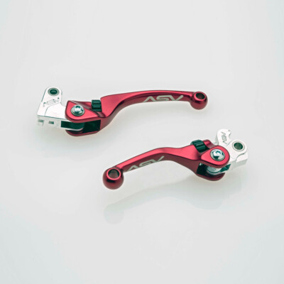 2018-2024 Beta 125RR / 200RR ASV F4 Series Brake & Clutch Lever PAIR PACK Red