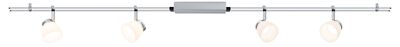 Paulmann Rail Systems DC Set IceLED II 4x4W Chrom matt 230V/12V DC 30VA Metall