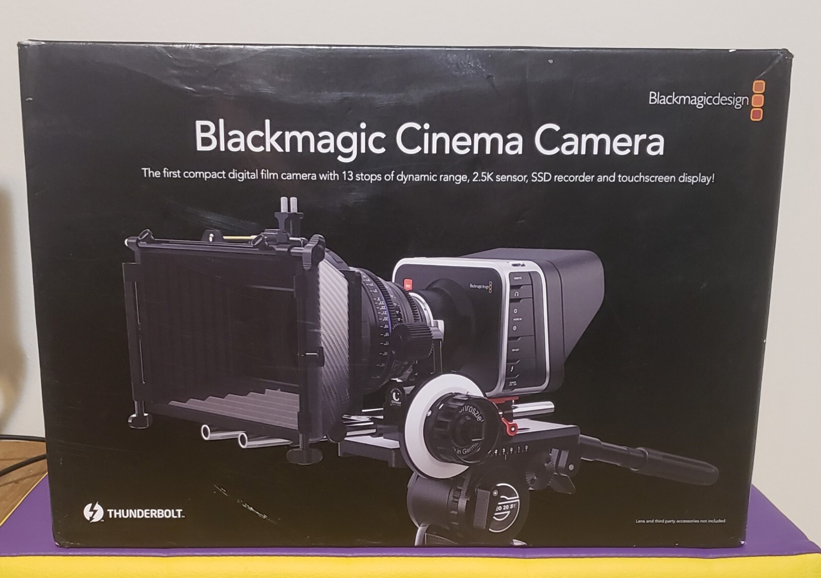 Blackmagic Cinema Camera 2.5K sensor, SSD recorder & touchscreen
