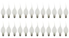 	Creative Hobbies 5 Watt Silicone Dipped Country Candle Lamp Light Bulbs	