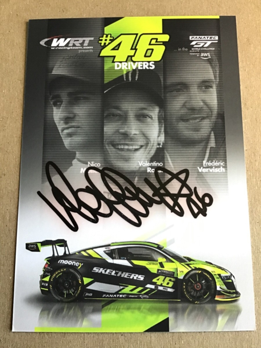 Valentino Rossi, Italy ?? Racing Driver Sports 2024 hand signed 
