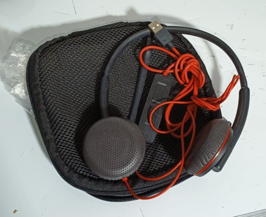 Plantronics Blackwire C3200 USB A Headset leather
