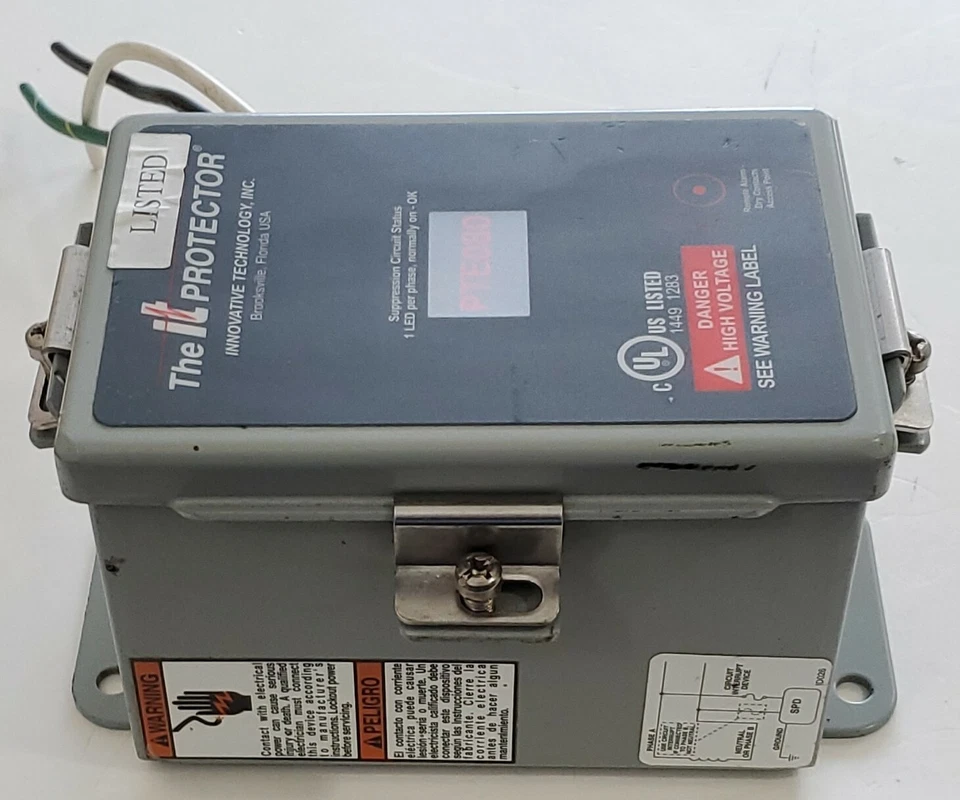 *USADO* Supresor de sobretensiones de voltaje transitorio Eaton PTE080-1P101 + ¡Garantía! Foto 3 de 4