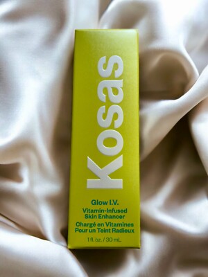 Kosas Glow I.V. Vitamin-Infused Skin Enhancer - AWAKEN - 1oz Dewy Summer Glow