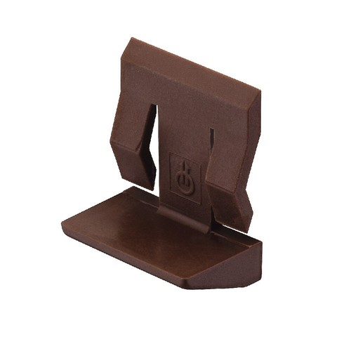 4 piezas x Enchufe de soporte de estante para estantes de vidrio, orificios Ø 5 mm 282.33.105 Hafele - Imagen 3 de 3
