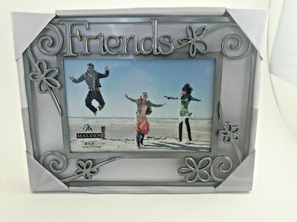 Malden Friends Pierced Die Cast Expressions Frame, 4 by 6-Inch - Image 2 of 3
