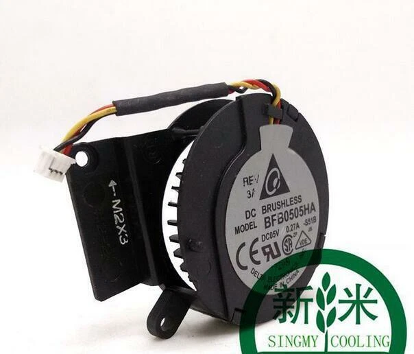 Dell C600 DC 5v 0.27a 3-Wire 3Pin Cooling Fan BFB0505HA Laptop Cpu Cooling FAN - Image 2 of 4