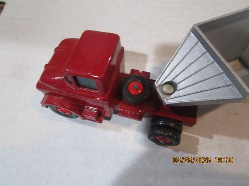 Matchbox Lesney Diecast King Size K-4 FRUEHAUF TANDEM HOPPER Train Vtg 1960s - Picture 7 of 13