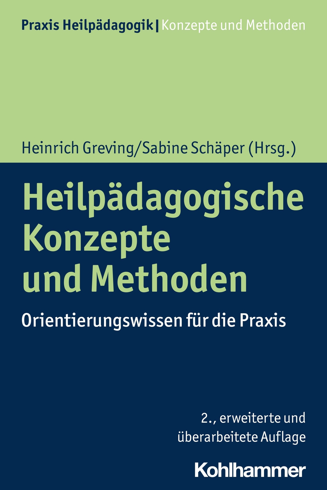 Thumbnail - Heinrich Greving (u. A.) | Heilpädagogische Konzepte Und Methoden |