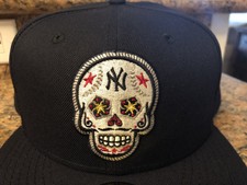mlb sugar skull hat