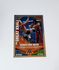 Topps WWE Slam Attax Mayhem The Great Khali Signature Move Raw