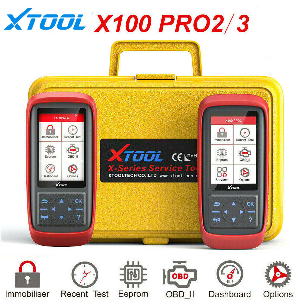 Xtool X100 PRO2 PRO3 Key Programming Coding OBD2 Scanner Diagnostic