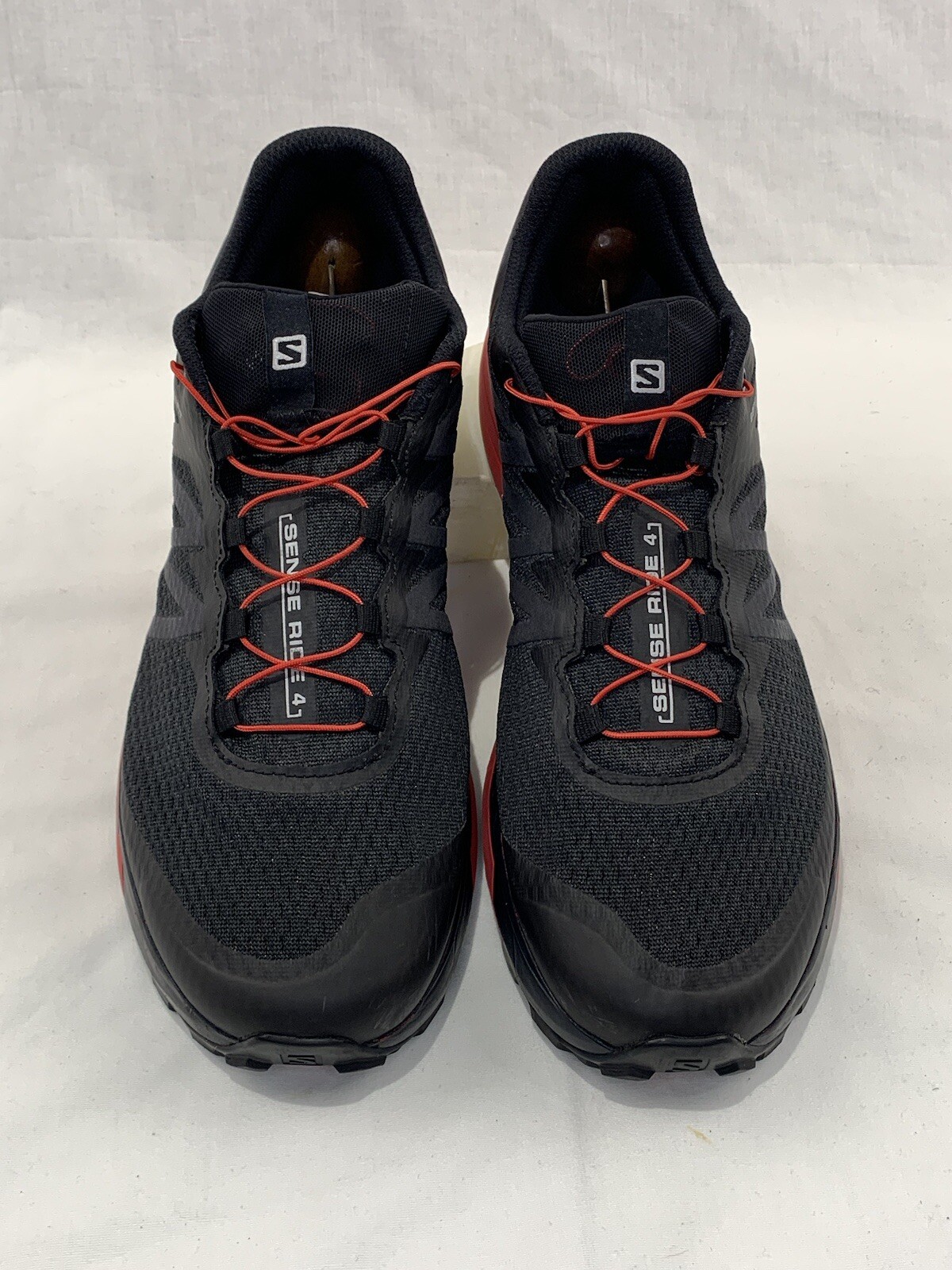 Scarpe da trekking Salomon Sense Ride 4 nero rosso uomo taglia 12