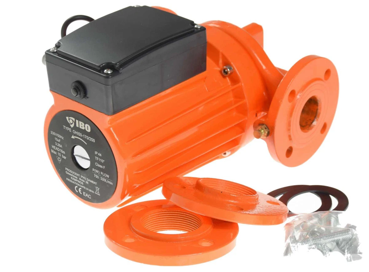 IBO OHI 50-170/250 Glandless Industrial Circulation Pump Hot Water |  GRUNDFOS | eBay