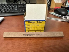 CONGRESS TOOL CO. POLISHING STONE 220 G 1/2"X1/4"X6" R-MAX LOT OF 3