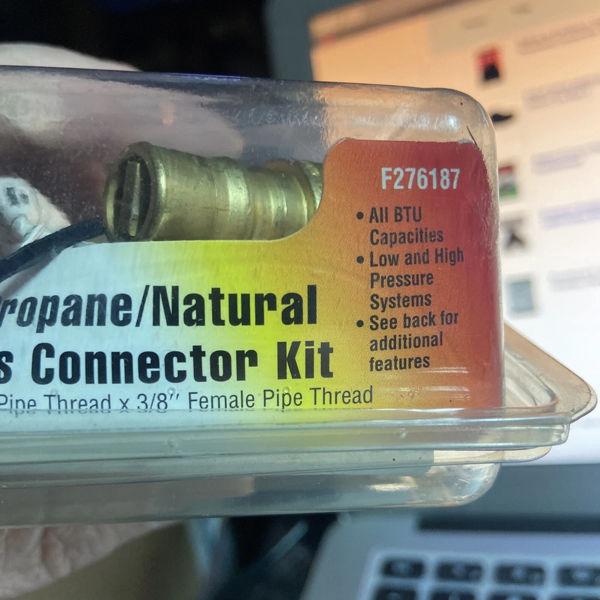 Mr. Heater F276187 Propane/Natural Gas Quick Connector u0026 Full Flow Male  Plug | eBay