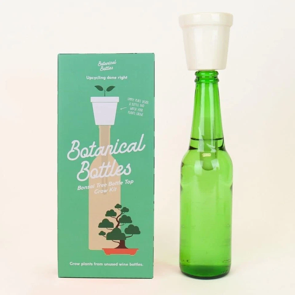 Gift Republic Botanical Bottles - Bonsai Tree Grow Kit