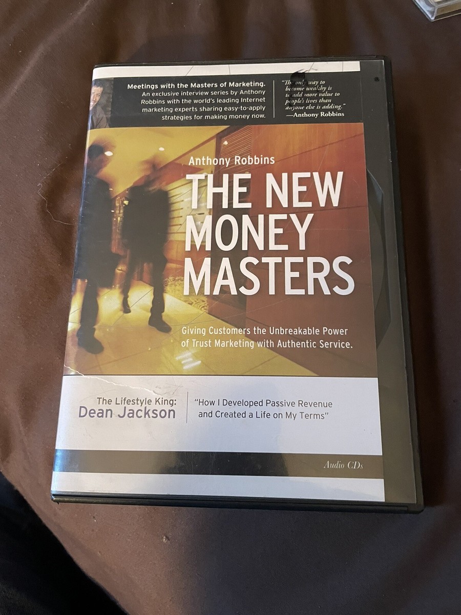 Anthony Robbins CD 2 Disc Set The New Money Masters | eBay
