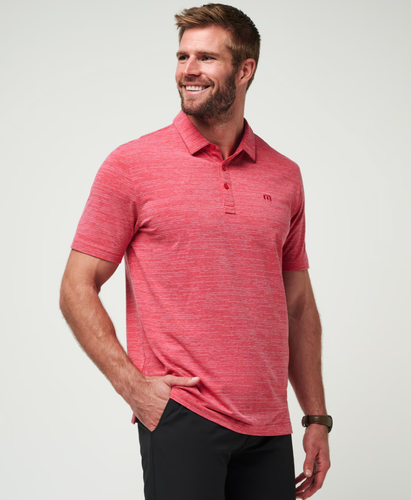 Travis Mathew XXXL The Heather Polo Classic Casual Comfort Performance Shirt - Picture 2 of 11