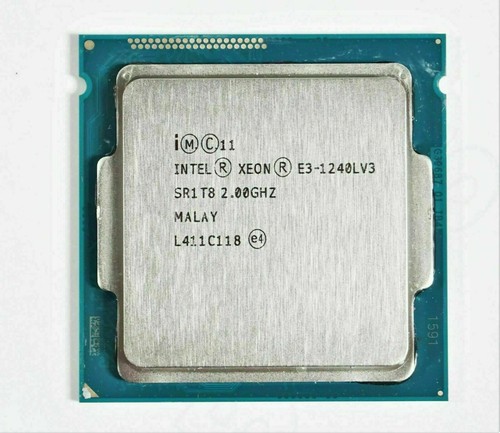 Intel Xeon E3-1240L v3 SR1T8 2.0 - 3.0 GHz, 8MB, 4 Core, Socket LGA1150, 25W CPU - Picture 5 of 6