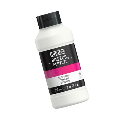 Liquitex 1041007 BASICS Matte Varnish, 250ml, Assigned