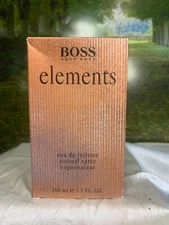 BOSS ELEMENTS BY HUGO BOSS 100ML EDT SPRAY (NEW WITH BOX)