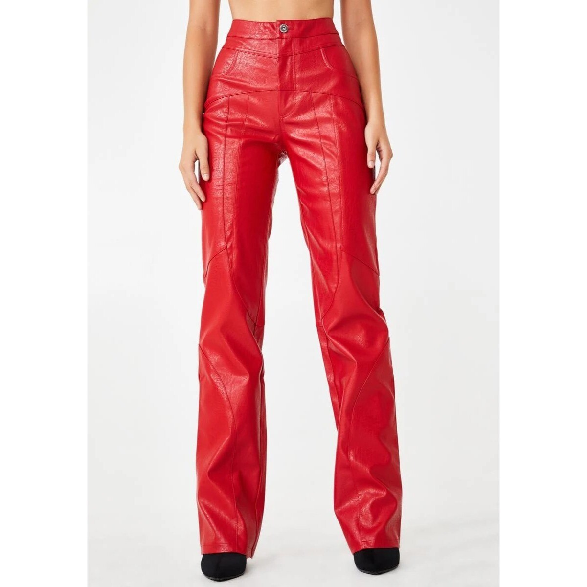 IAMGIA ALANAPANT レザーパンツ M アイアムジア AMALTHEA PANT - BLACK | I.AM.GIA