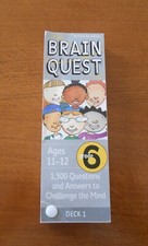 Brian Quest Revised 4th Edition Grade 6 Ages 11-12 Deck 1