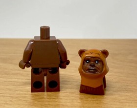 LEGO Wicket Ewok Minifigure 8038 Battle of Endor 2009 sw0237