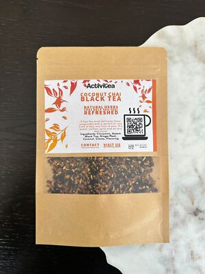 Coconut Chai Black Tea - A Delicious Tea Blend with Cinnamon, Assam Black Tea...