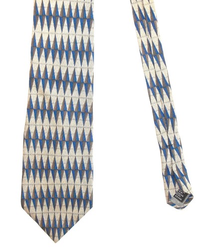 Givenchy Mens 100% Silk Vntg Brwn Necktie NEW - Picture 3 of 4