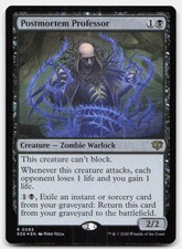 Postmortem Professor 93 Rare Secrets of Strixhaven Magic: The Gathering NM